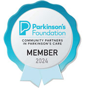 Parkinson's Foundation Member Badge Logo